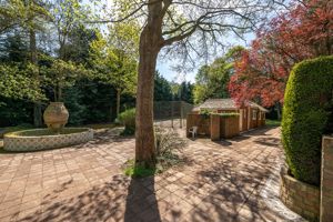 Lodge Garden & Tennis Court- click for photo gallery